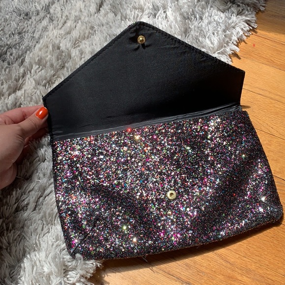 H&M Glitter Envelope Clutch Bag - Picture 6 of 9